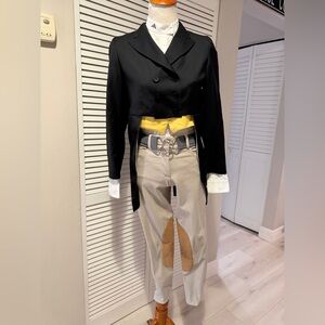 RJ Classics Kids Shadbelly – Size 18 | Black w/ Yellow Points